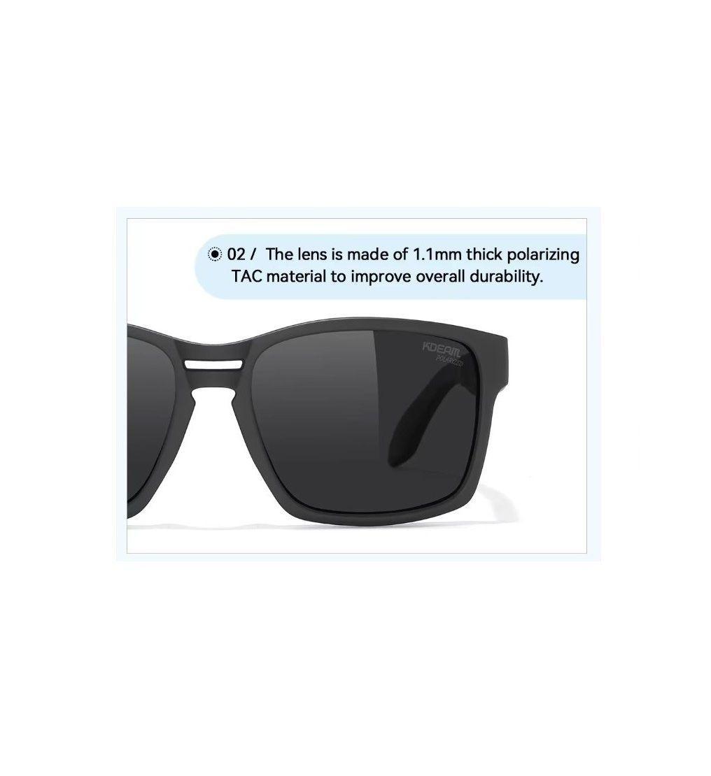 Gafas De Sol Kdeam Modelo Kd0736 C1 Polarizado Uv400 Liviano-6