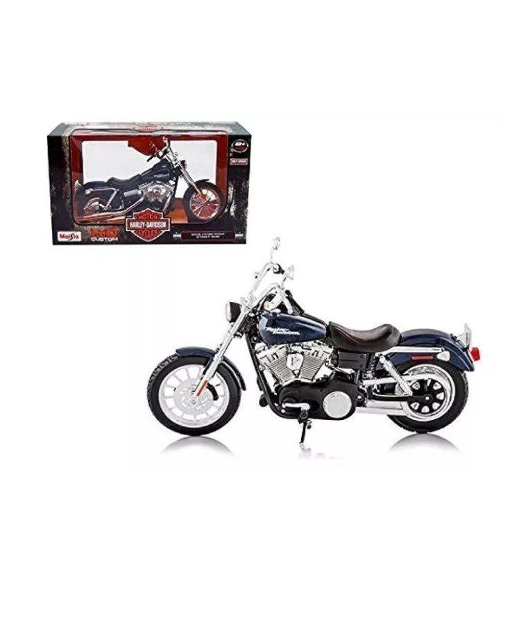 Moto Harley 2006 FXDBI Dyna Street Bob Maisto 1/12-3