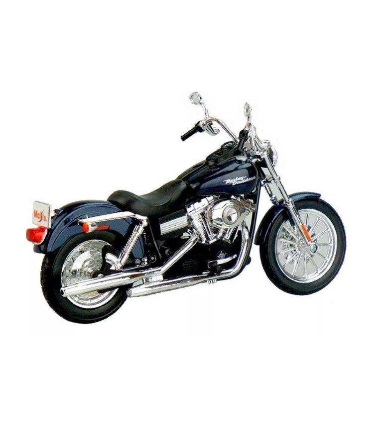 Moto Harley 2006 FXDBI Dyna Street Bob Maisto 1/12-5