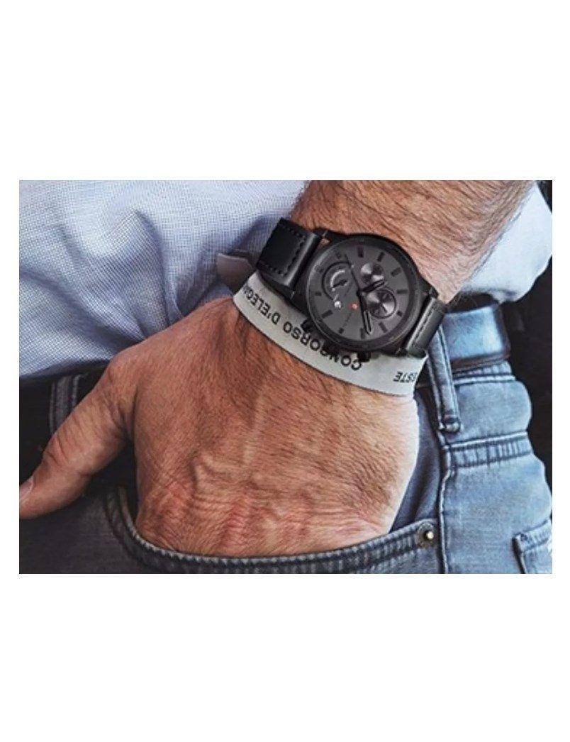 Reloj Curren Modelo M8217 Indicador De Fecha Color Gris-5