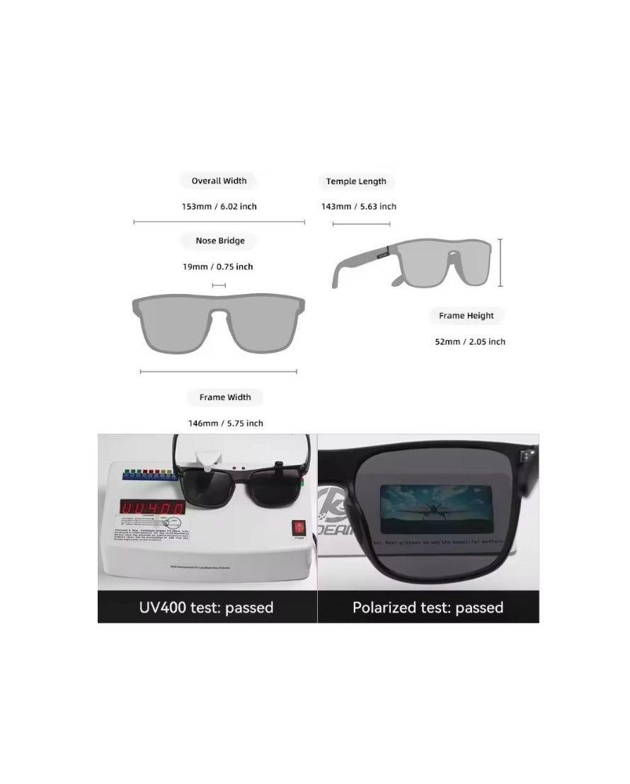 Lentes Kdeam Modelo Kd528 C1 Plus Polarizado Filtro Uv400-6