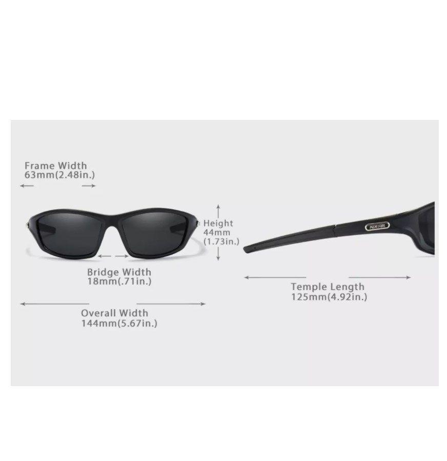 Lentes De Sol Kdeam Polarizadas Uv400 Modelo Kd0716 C2-4