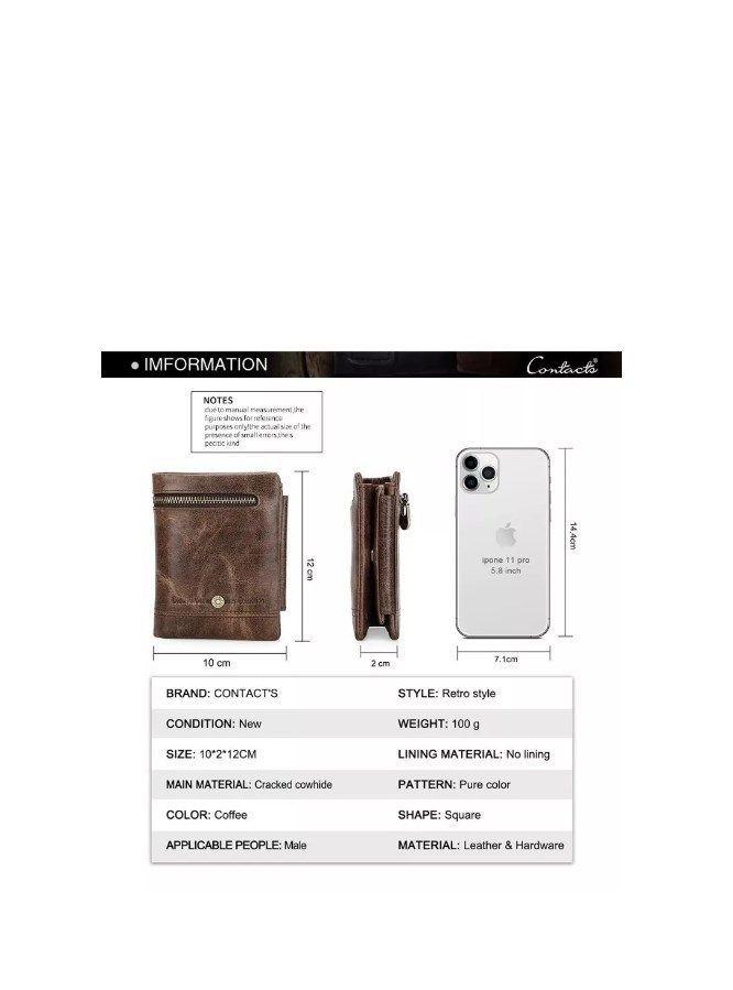 Billetera Para Hombre De Cuero Modelo M1316 -1