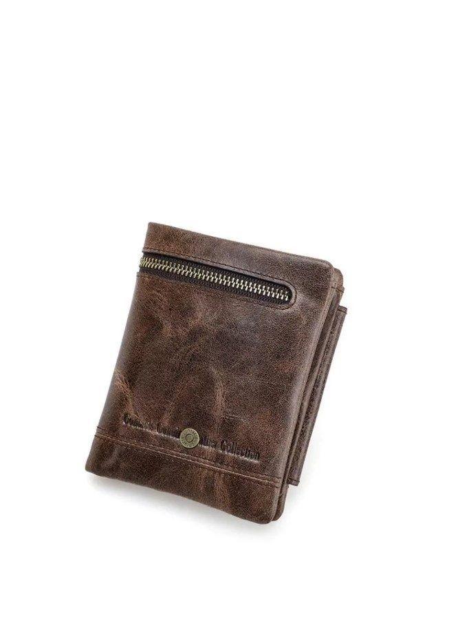 Billetera Para Hombre De Cuero Modelo M1316 -0