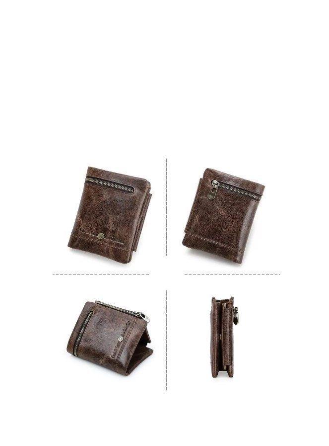 Billetera Para Hombre De Cuero Modelo M1316 -3