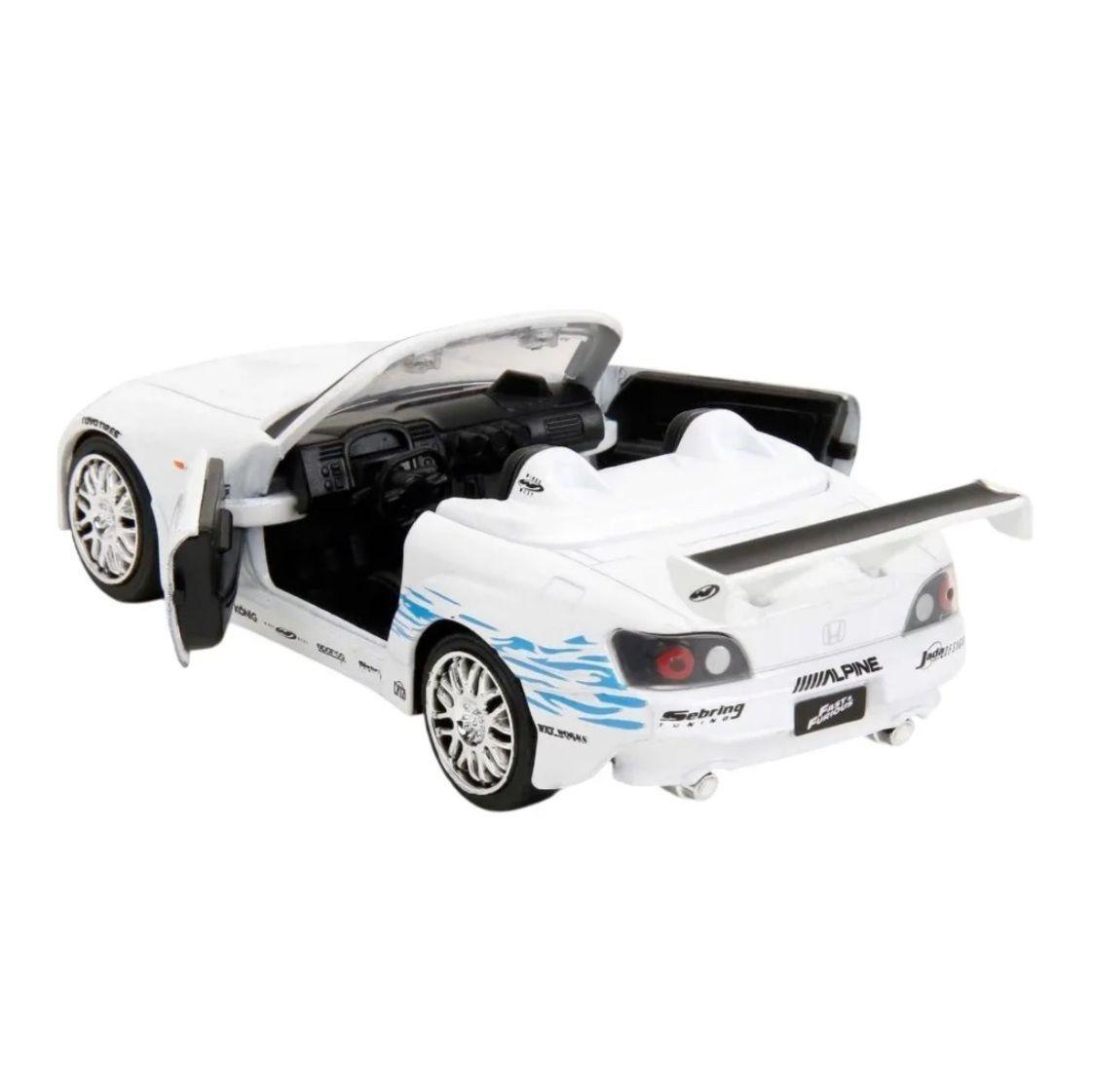 Honda S2000 2001 Versión 25 Años Fast & Furious Marca Jada Escala1:32-4