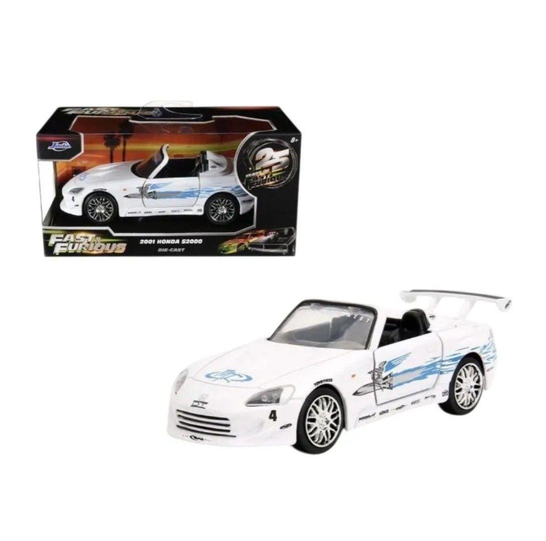 Honda S2000 2001 Versión 25 Años Fast & Furious Marca Jada Escala1:32-5