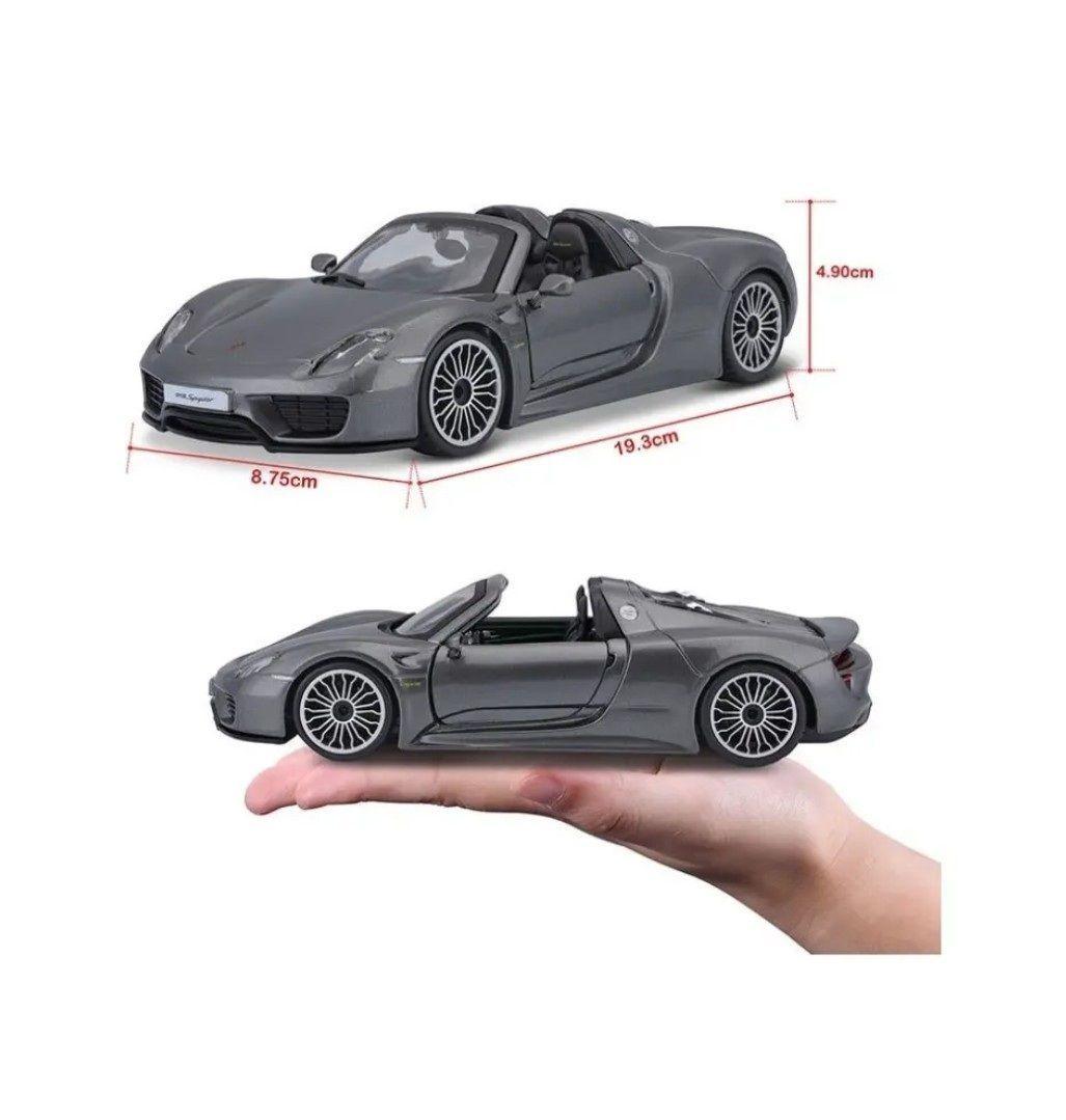 Automóvil De Colección Porsche 918 Spyder Burago 1:24-2