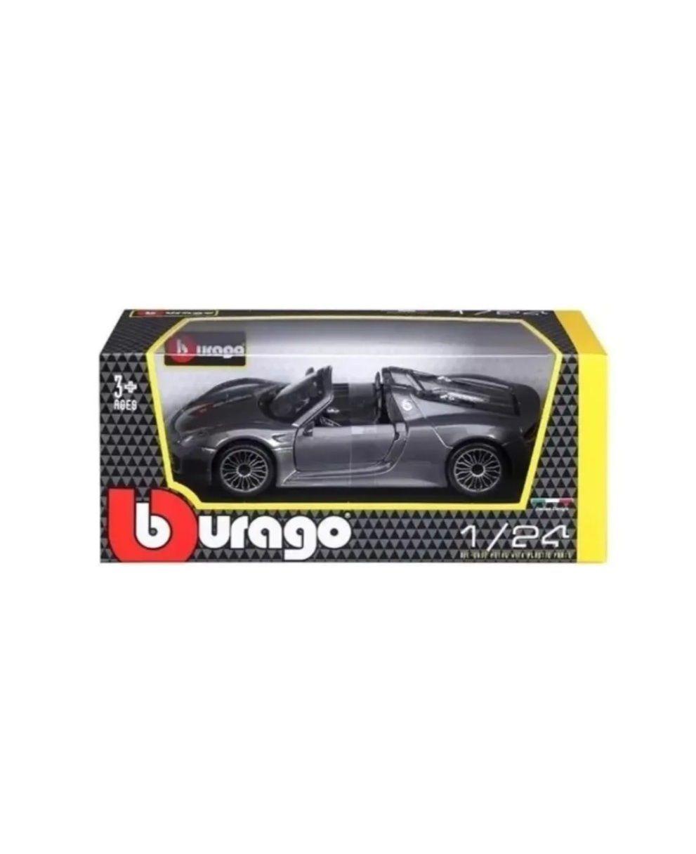 Automóvil De Colección Porsche 918 Spyder Burago 1:24-7