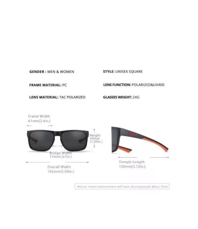 Gafas De Sol Kdeam Modelo Kd530 C3 Polarizado Uv400 Livianas-5