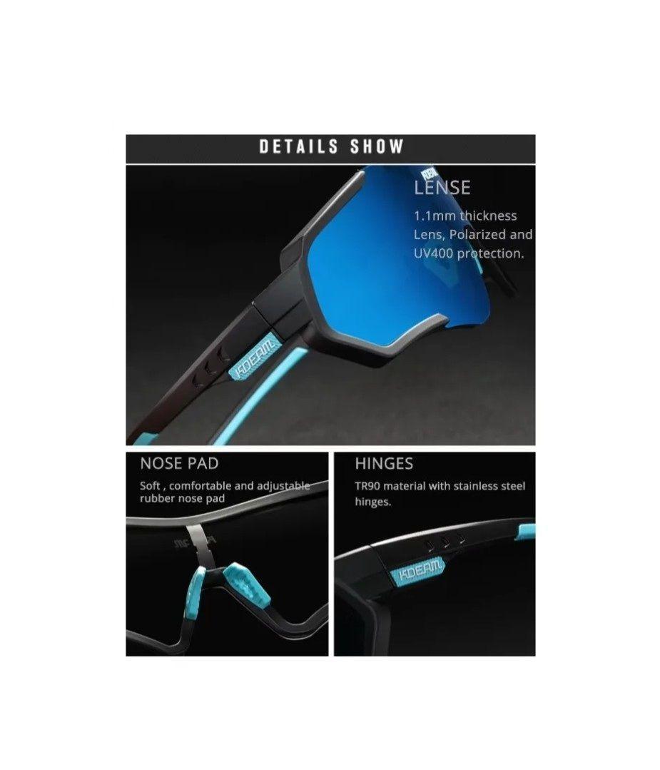 Gafas De Sol Deportivas Kdeam Kd714 C4 Grandes Livianos-5