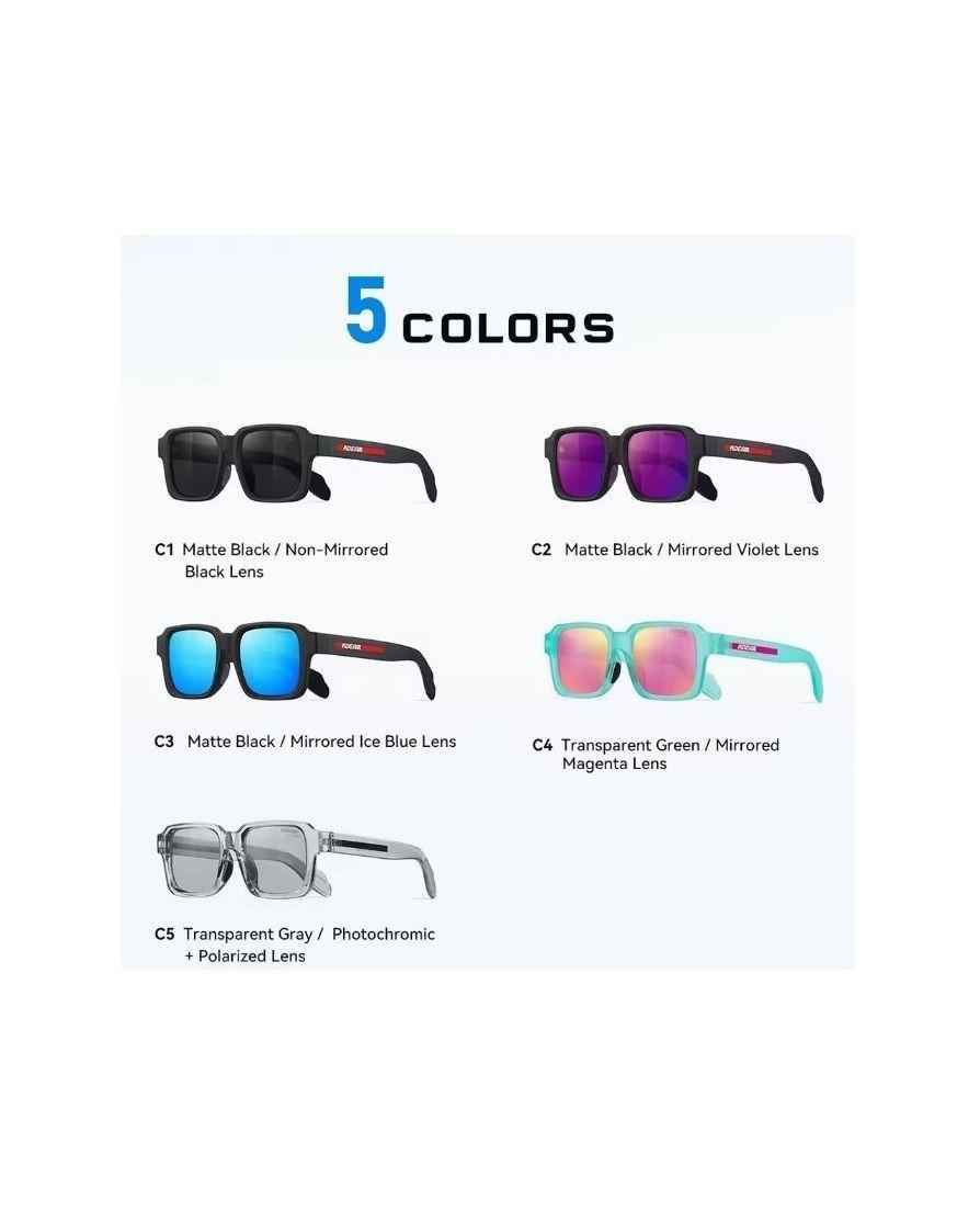 Gafas De Sol Kdeam Modelo Kd0731 C4 Polarizado Uv400 Liviano-6