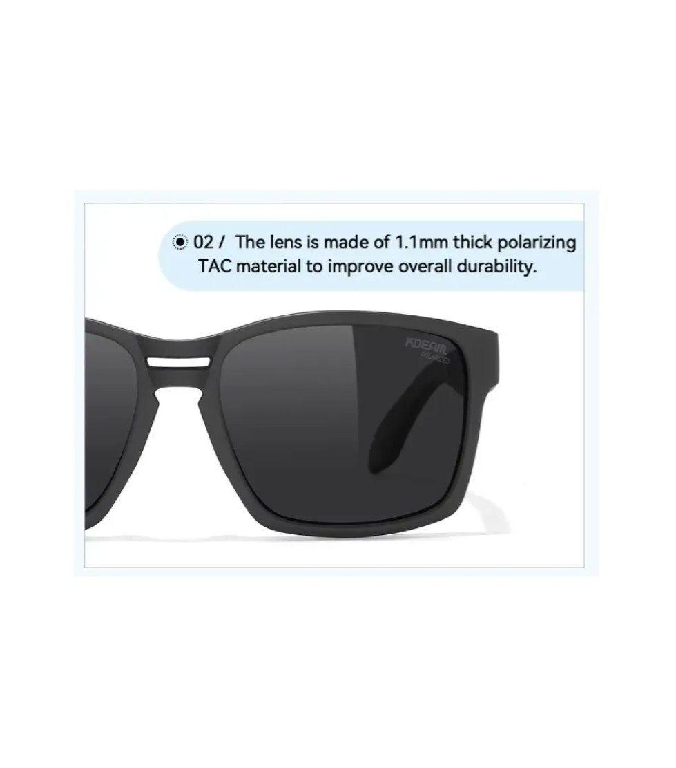 Gafas De Sol Kdeam Modelo Kd0736 C2 Polarizado Uv400 Espejado-5