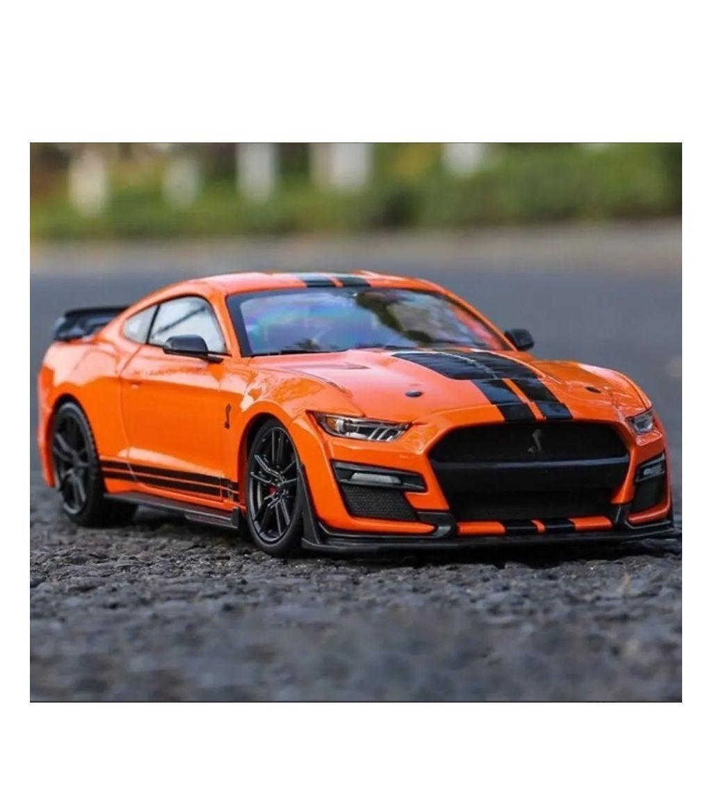 Auto De Coleccion Mustang Shelby Gt500 Maisto Escala 1:24-4