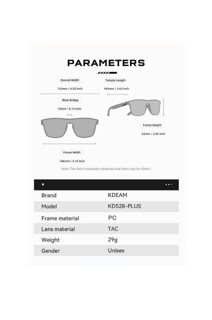 Lentes Kdeam Modelo Kd528 C5 Plus Polarizado Uv400 Espejados-6