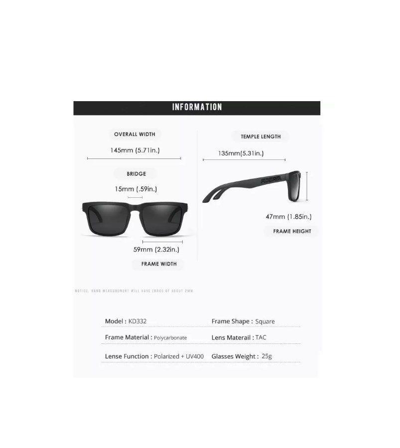 Gafas De Sol Kdeam Modelo Kd332 C4 Polarizado Uv400 Estuche-4