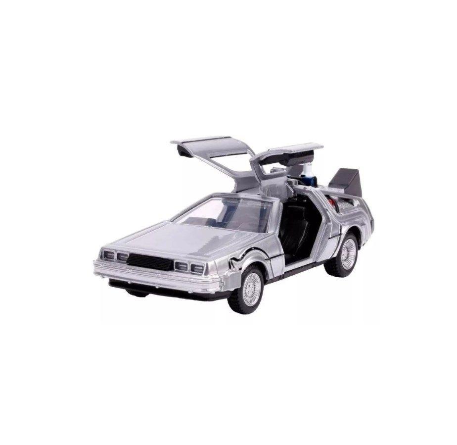 Automóvil Delorean Volver Al Futuro Parte 2 Jada Escala 1:32-2