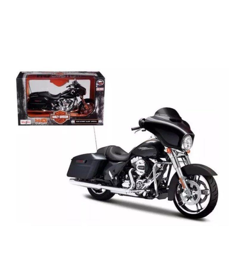 Moto Harley Davidson 2015 Street Glide Special Maisto Escala 1:12-3