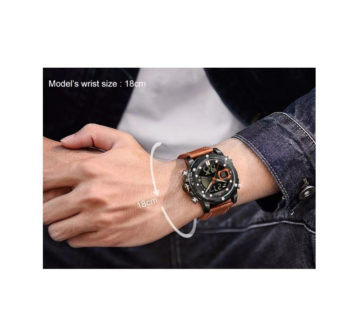 Reloj Para Hombre Naviforce Modelo 9172 Led-4