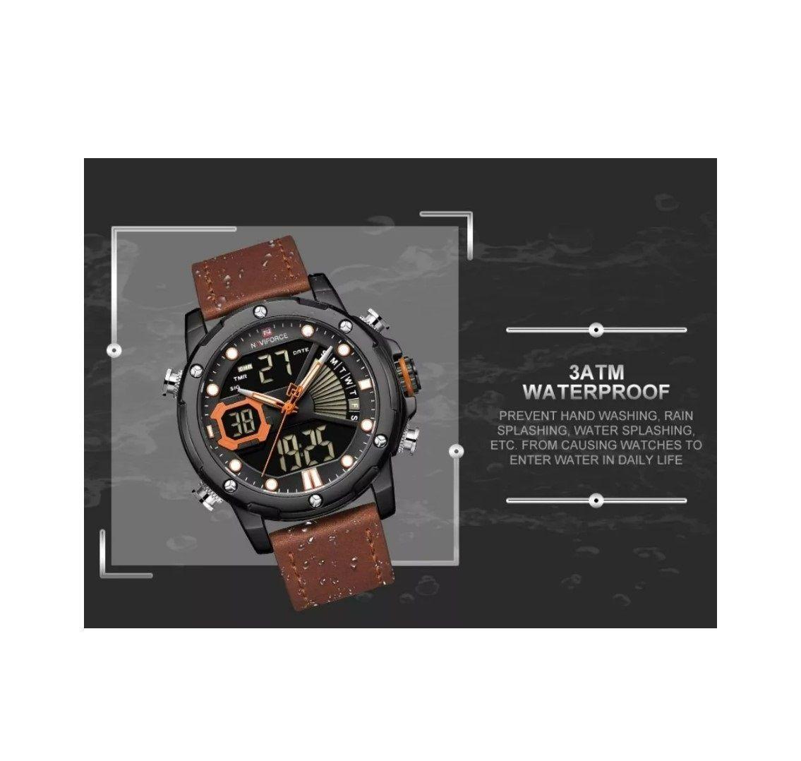 Reloj Para Hombre Naviforce Modelo 9172 Led-6