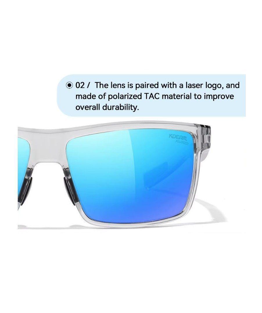 Lentes De Sol Kdeam Kd0737 C2- Max Grandes Polarizados Uv400-5