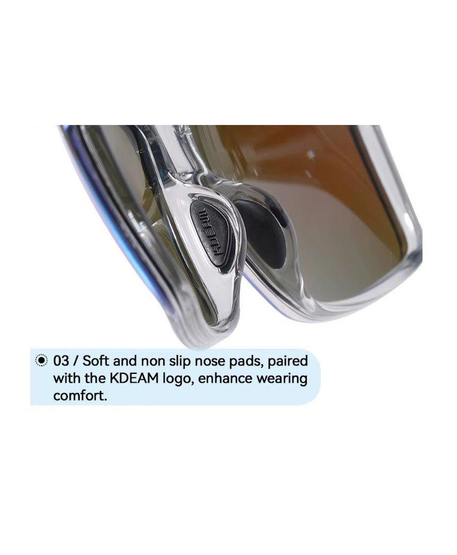 Lentes De Sol Kdeam Kd0737 C2- Max Grandes Polarizados Uv400-6
