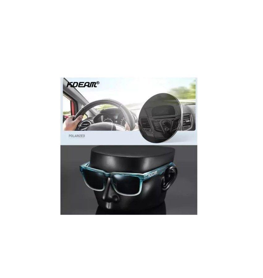 Gafas De Sol Kdeam Modelo Kd332 C9 Polarizado Uv400 Estuche-5