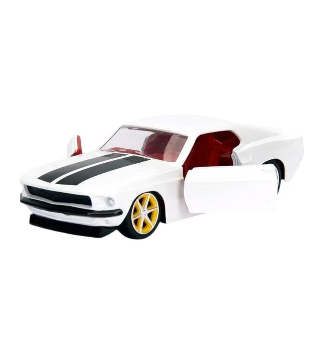 Auto Ford Mustang Roman S Rápidos Y Furiosos Marca Jada Escala 1:32-2