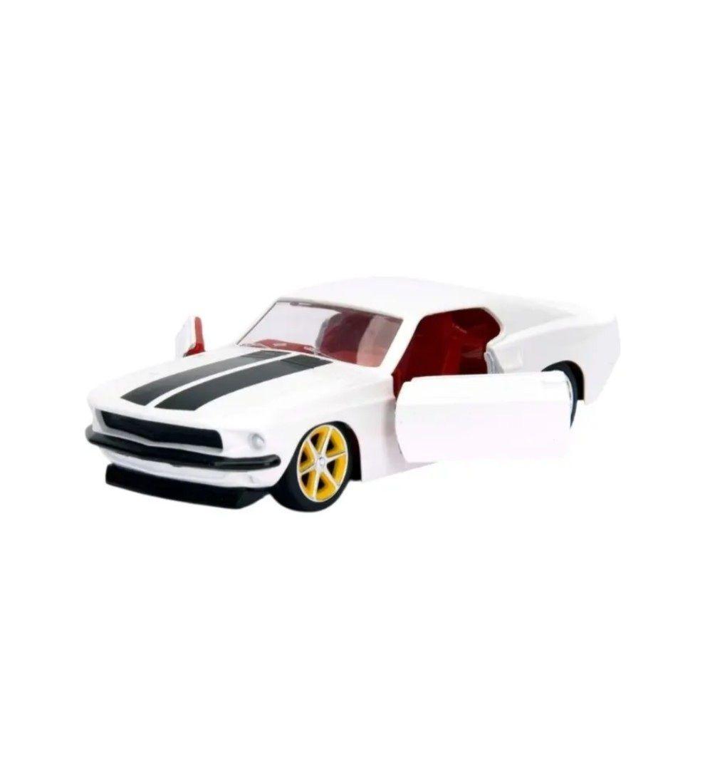 Auto Ford Mustang Roman S Rápidos Y Furiosos Marca Jada Escala 1:32-5