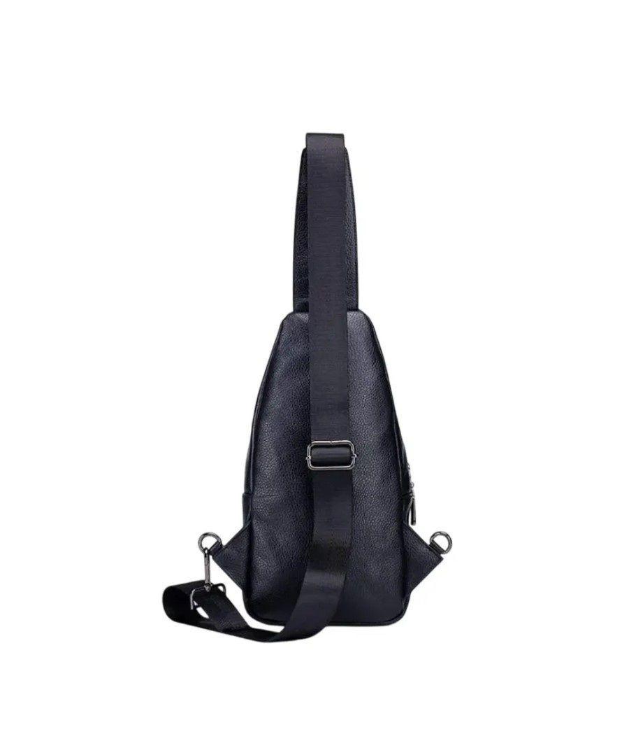 Bolso Bandolera De Cuero Marca Bullcaptain Modelo Xb131-4