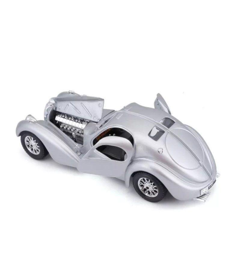 Auto De Colección Bugatti Atlantic Marca Burago Escala 1:24-2