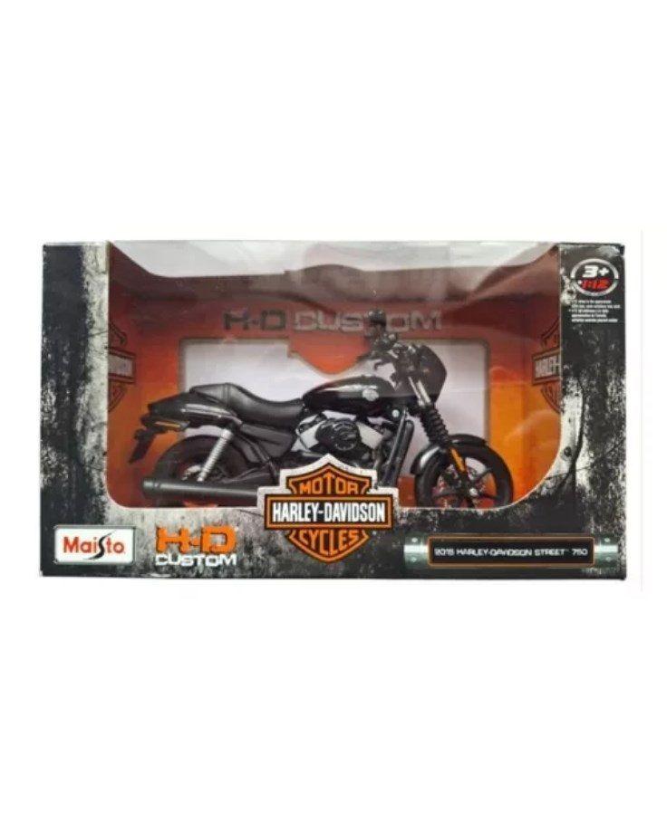 Moto Harley Davidson 2015 Street 750 Maisto 1/12-5