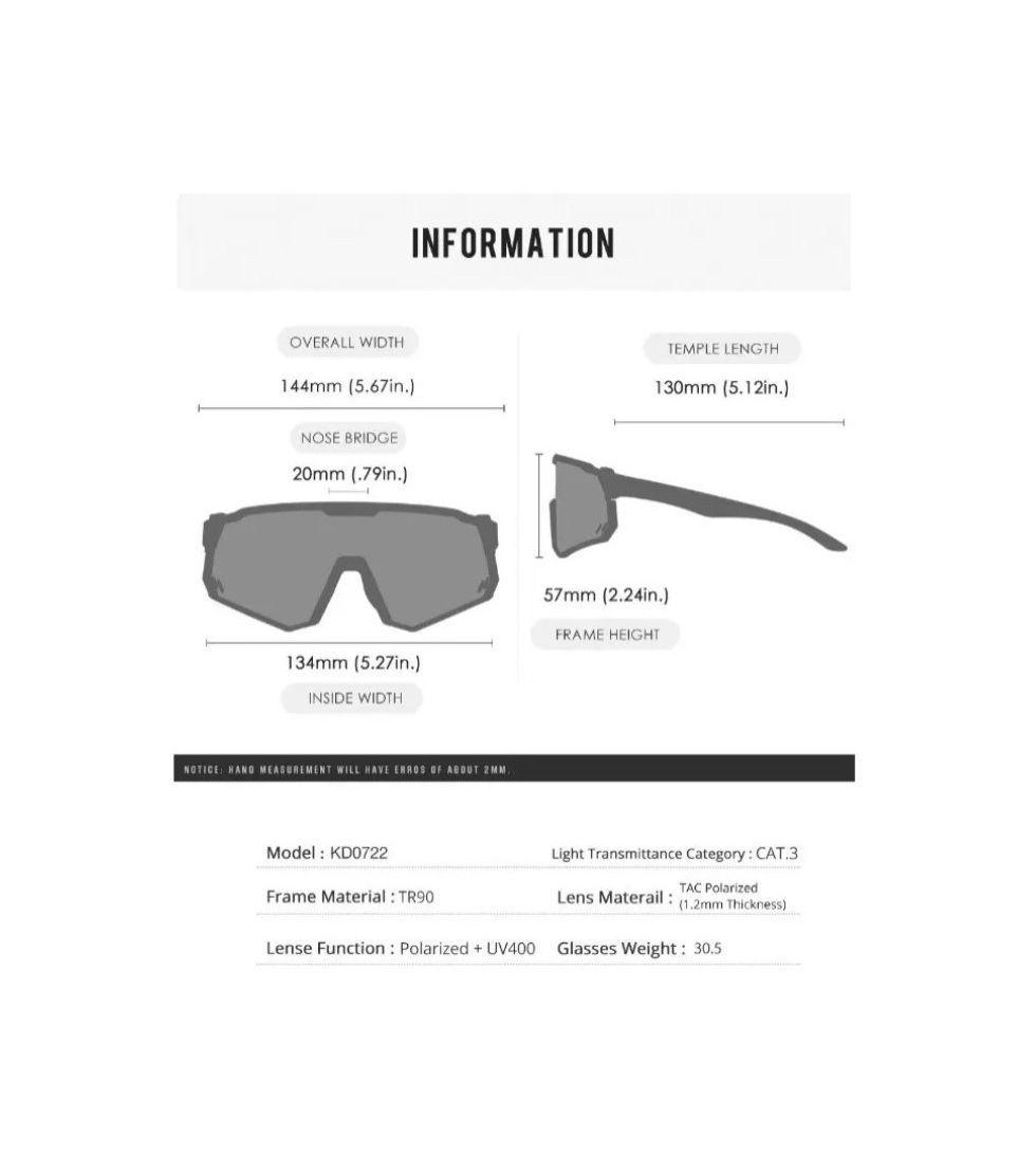 Lentes Deportivos Kdeam Kd0722 C9 Polarizados Tr90 Grandes-4