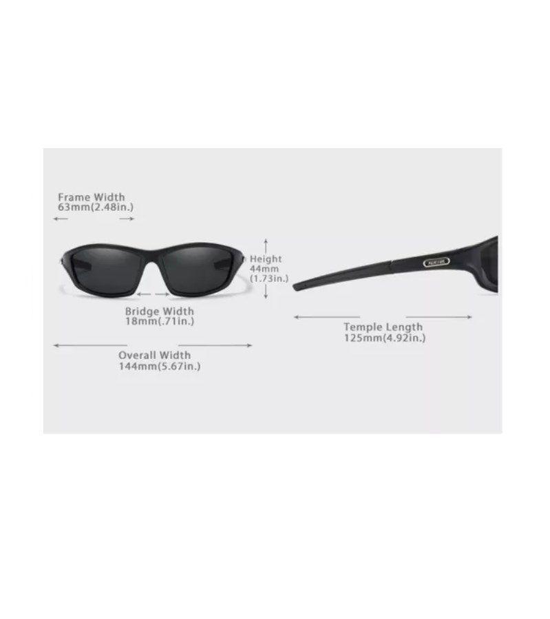 Lentes De Sol Kdeam Polarizadas Uv400 Modelo Kd0716 C6-4