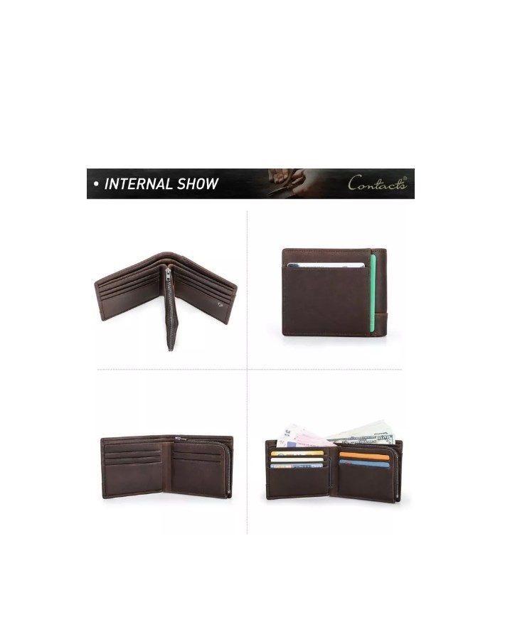 Billetera Para Hombre De Cuero Modelo M1332-2