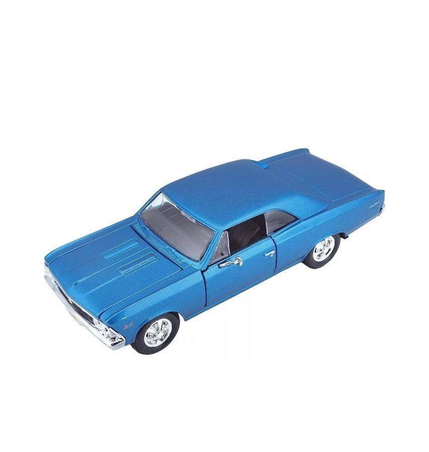 Auto De Colección Chevrolet Chevelle 1966 Maisto Escala 1:24-0