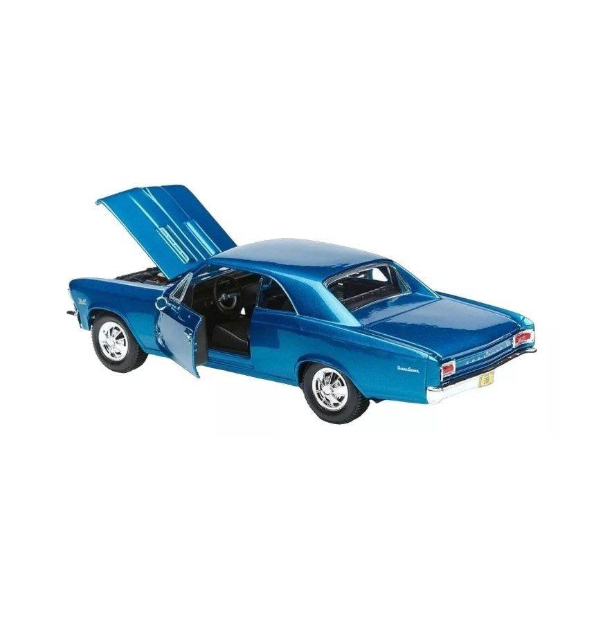Auto De Colección Chevrolet Chevelle 1966 Maisto Escala 1:24-2