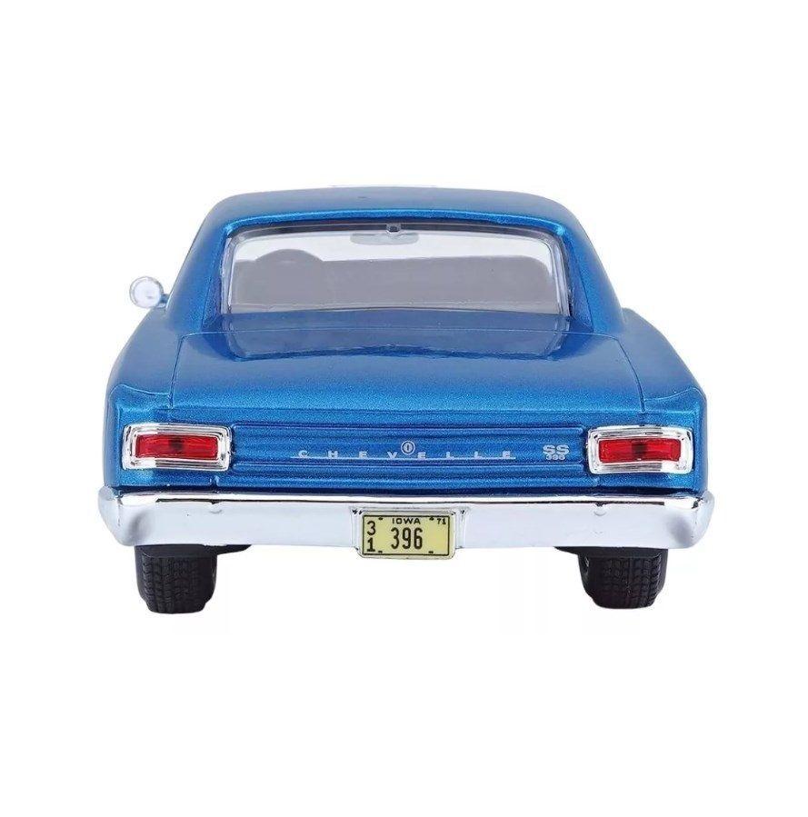 Auto De Colección Chevrolet Chevelle 1966 Maisto Escala 1:24-5