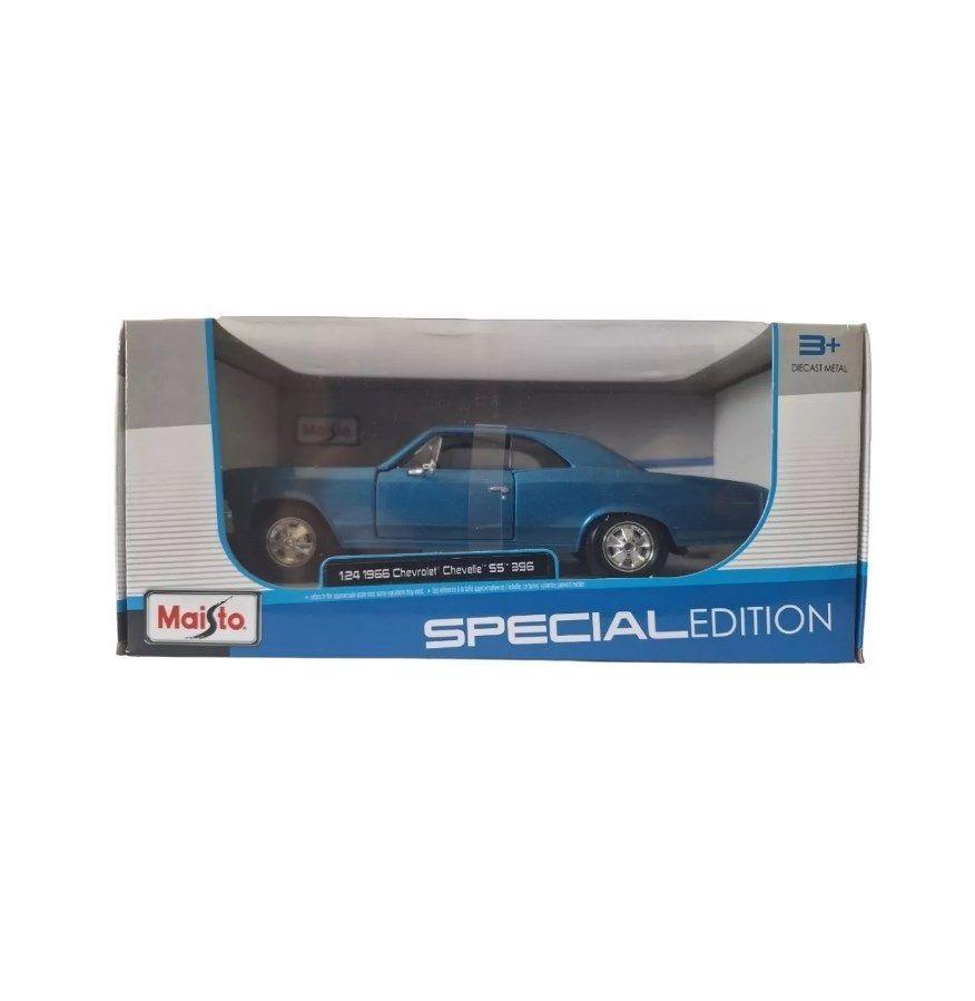 Auto De Colección Chevrolet Chevelle 1966 Maisto Escala 1:24-6