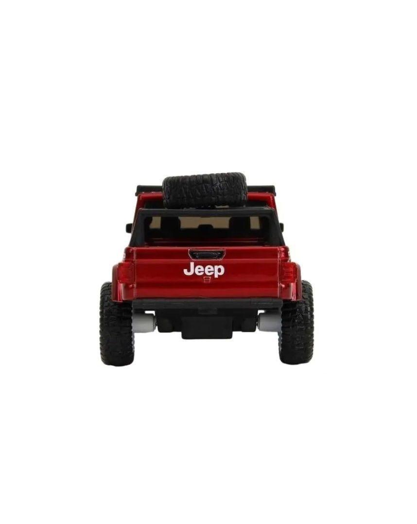 Jeep Gladiator 2020 Rojo Pink Slips Marca Jada Escala 1:32-4