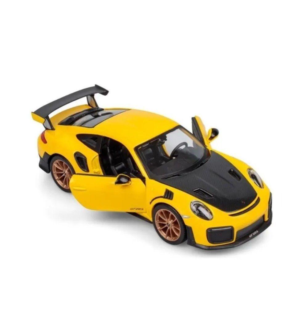 Auto De Colección Porsche 911 Gt2 Rs Escala 1:24 Maisto-3