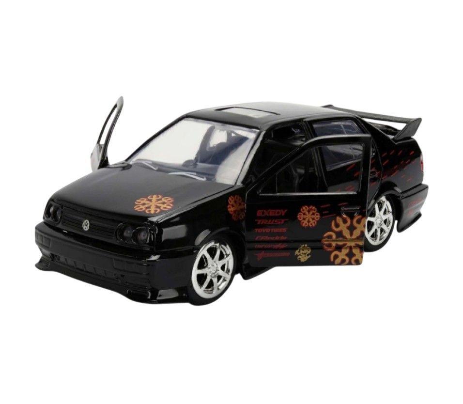 Auto Volkswagen Jetta Rápidos Y Furiosos Escala 1:32 Marca Jada-2