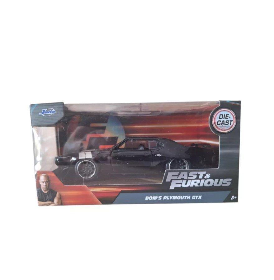 Auto Doms Plymouth Gtx Rápidos Y Furiosos Marca Jada 1:32-1