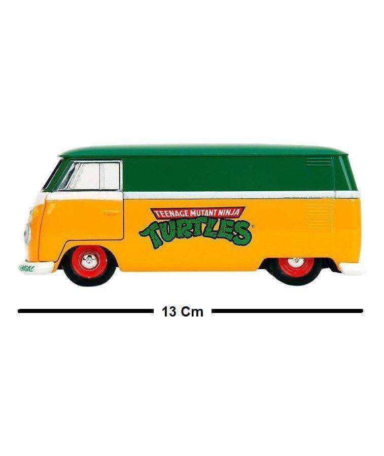 Combi Colección Volkswagen Tortugas Ninja Jada Escala 1:32-1