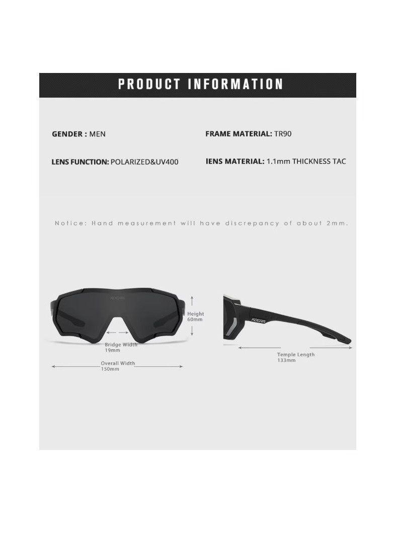 Gafas De Sol Deportivas Kdeam Kd714 C3 Grandes Livianos-4