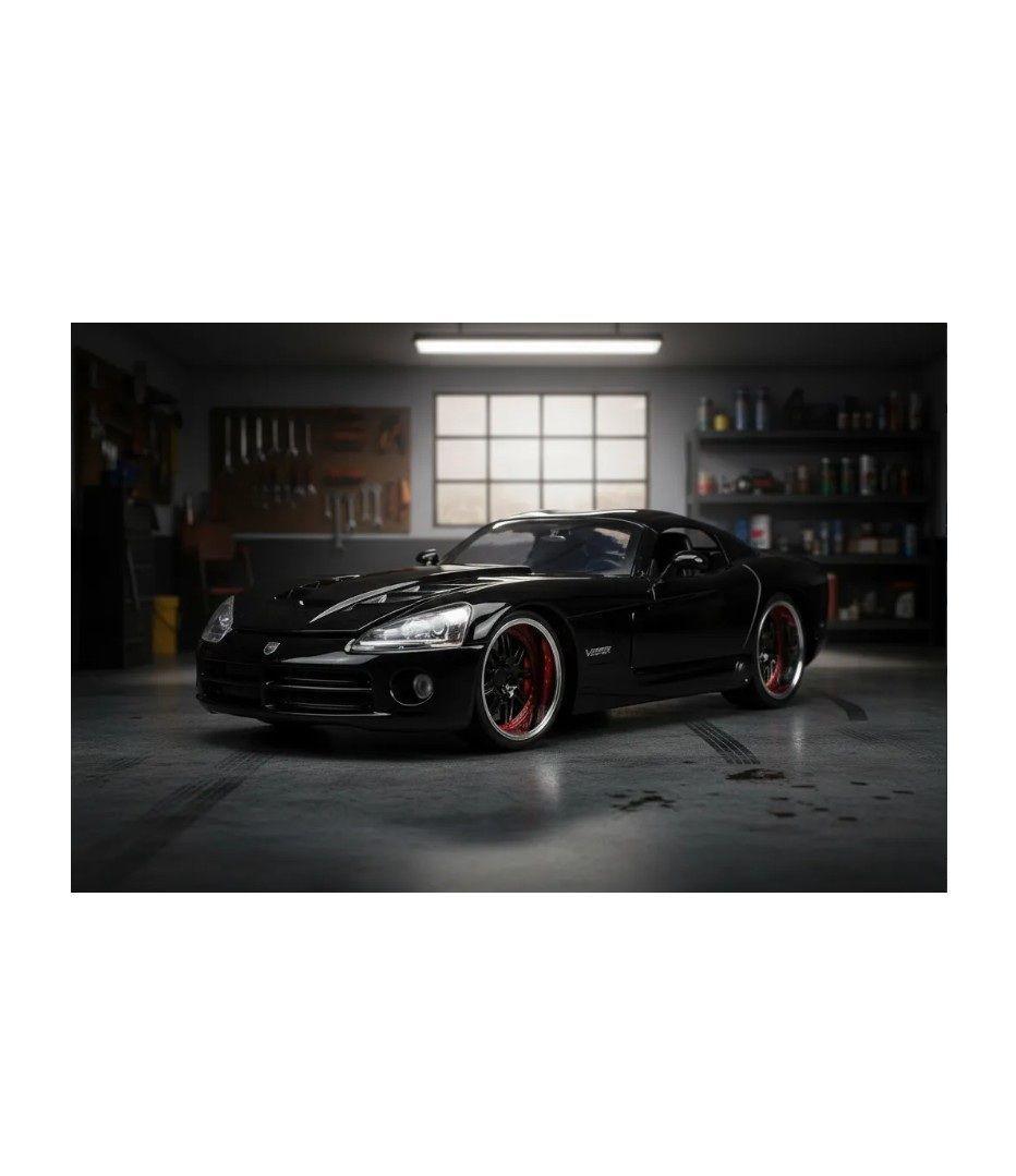 Auto Letty S Dodge Viper Srt 10 Fast & Furious Marca Jada Escala 1:32-5