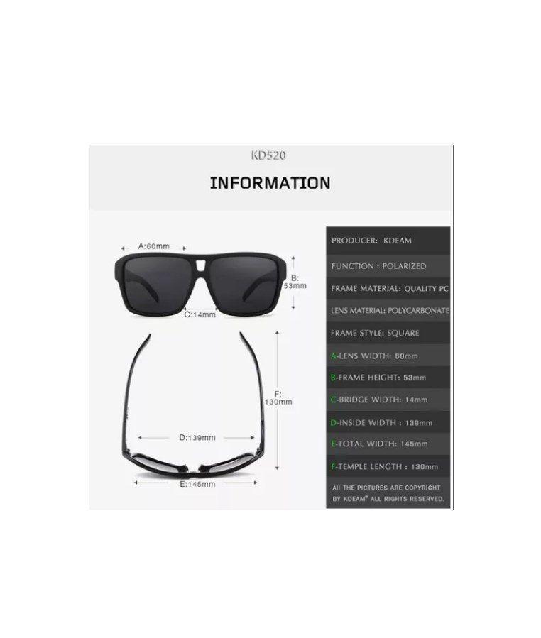 Lentes De Sol Kdeam KD520 C214-2