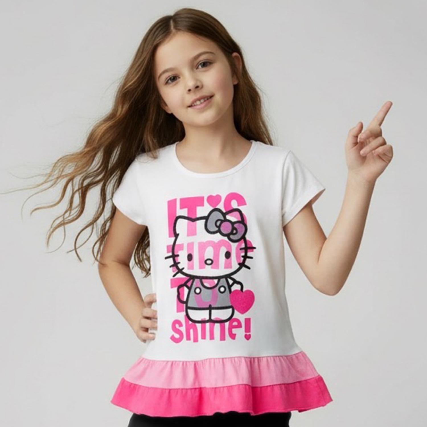 Polera Niña Hello Kitty S118324-0113-0
