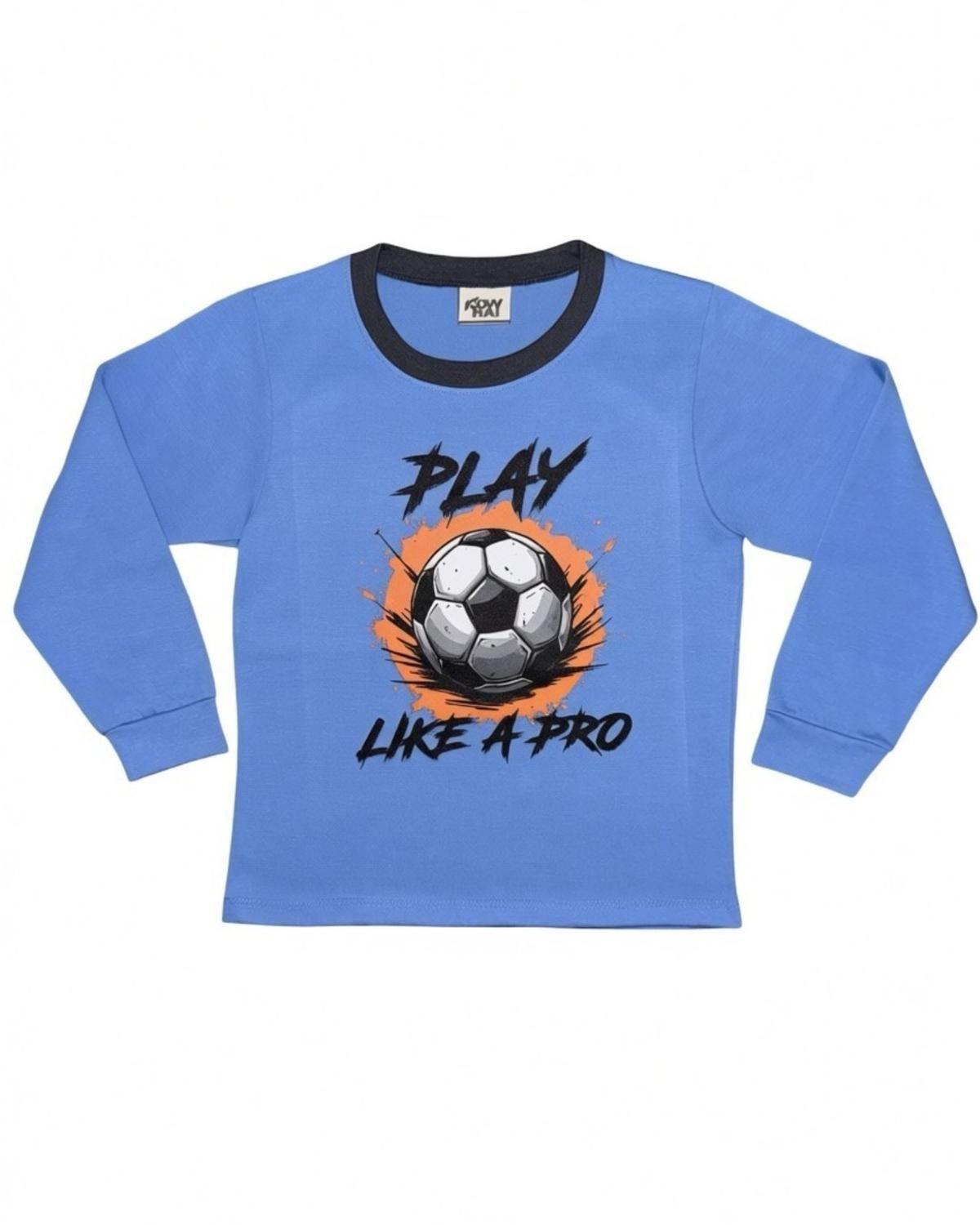 Pijama Niño Algodón Estampado Football K760001-3429-4