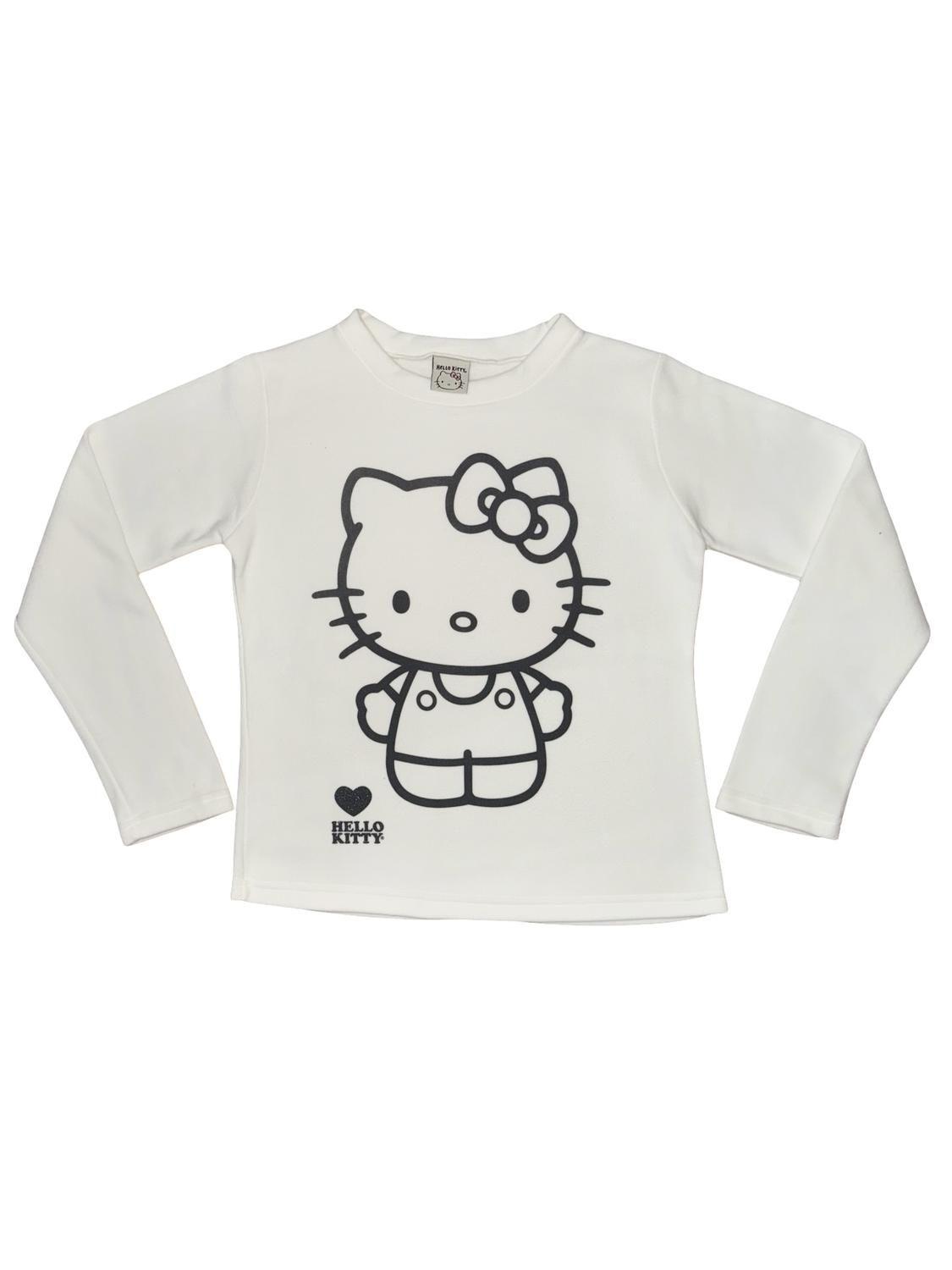Pijama Micropolar Mujer Hello Kitty S1021240-Ivory-14-1